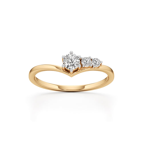 Serenelle Trio Spark Ring