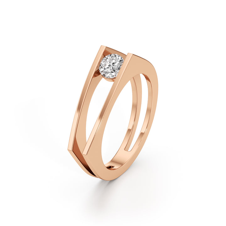 Clarisse Solitaire Ring