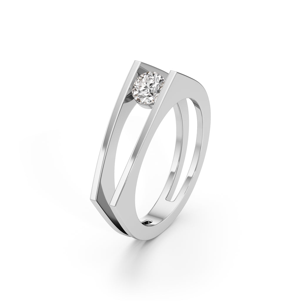 Clarisse Solitaire Ring