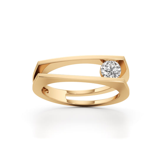 Clarisse Solitaire Ring