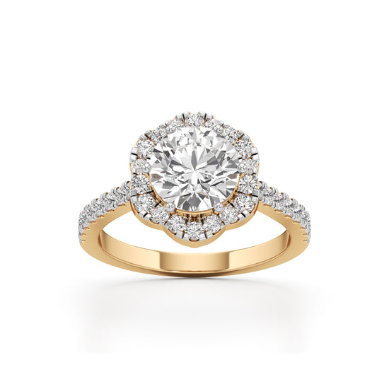 Valeria Crown Spark Ring