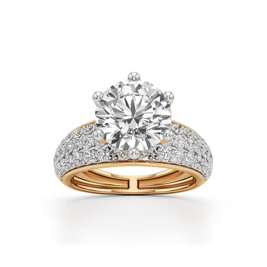 Celestara Crown Ring