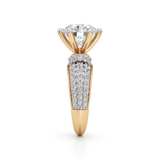 Celestara Crown Ring