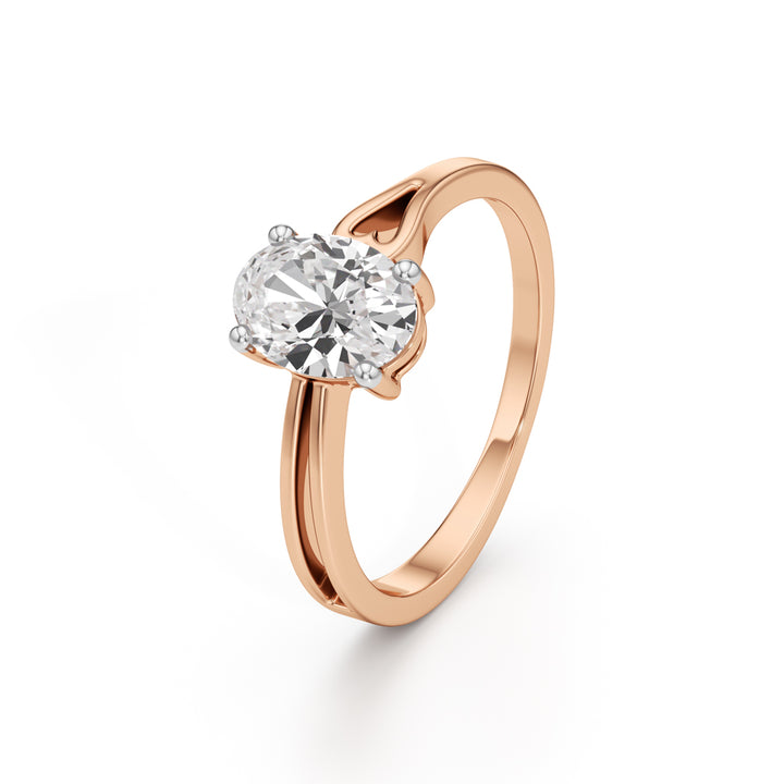 Elara Solitaire Promise Ring