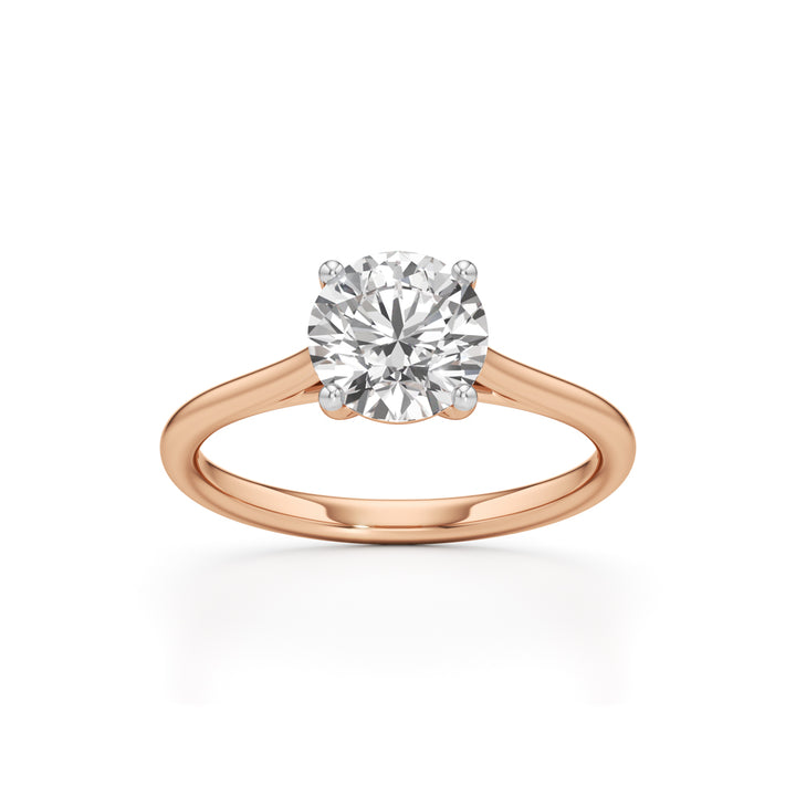 Apex Solitaire Diamond Ring