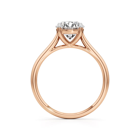 Apex Solitaire Diamond Ring