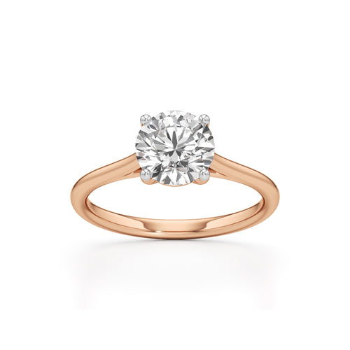 Apex Solitaire Diamond Ring