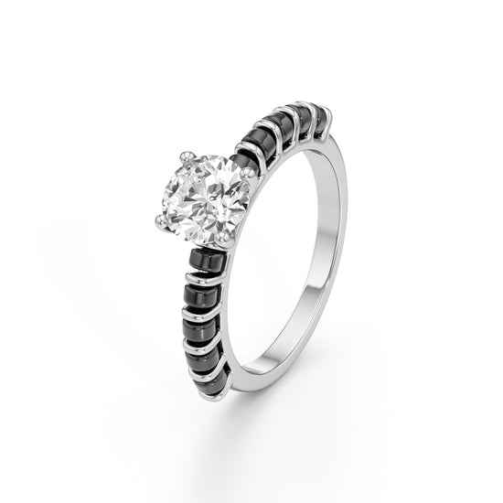 Onyx Solstice Ring