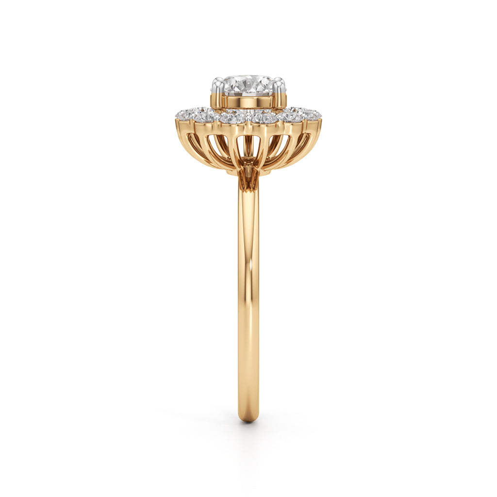 Solaria Radiant Bloom Ring