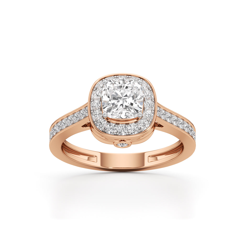 Alira Cushion Diamond Ring