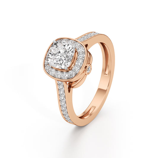 Alira Cushion Diamond Ring