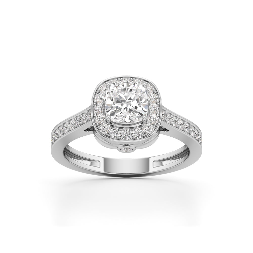 Alira Cushion Diamond Ring