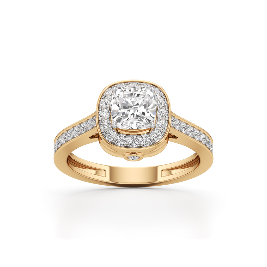 Alira Cushion Diamond Ring