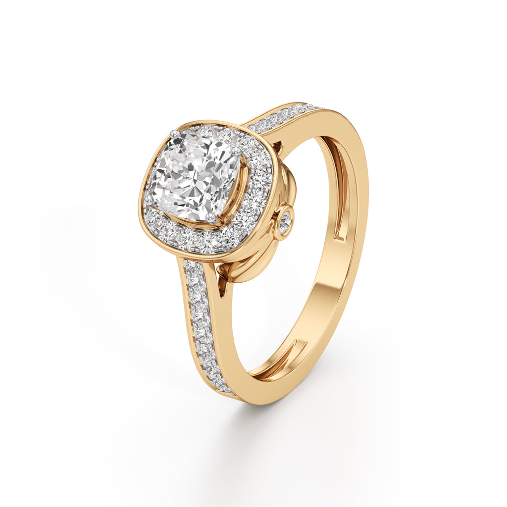 Alira Cushion Diamond Ring