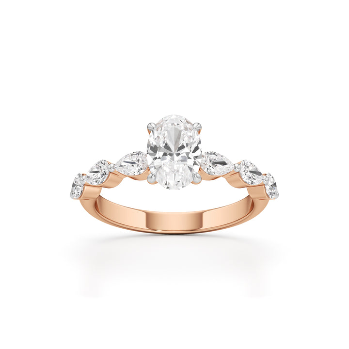 Seraphina Oval Bloom Ring