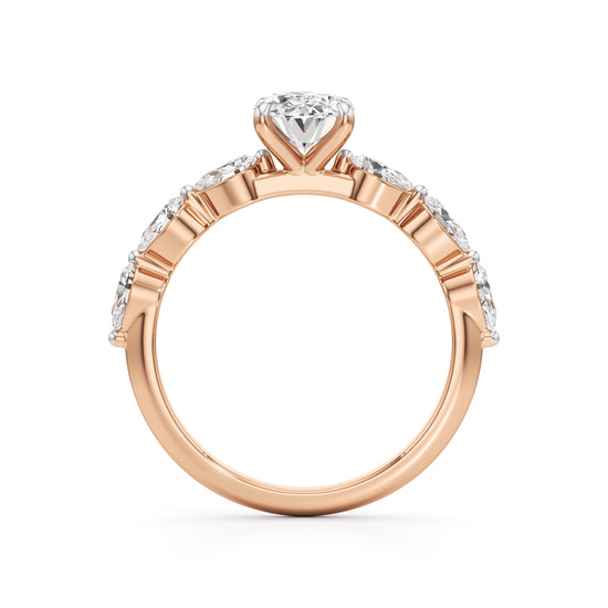 Seraphina Oval Bloom Ring