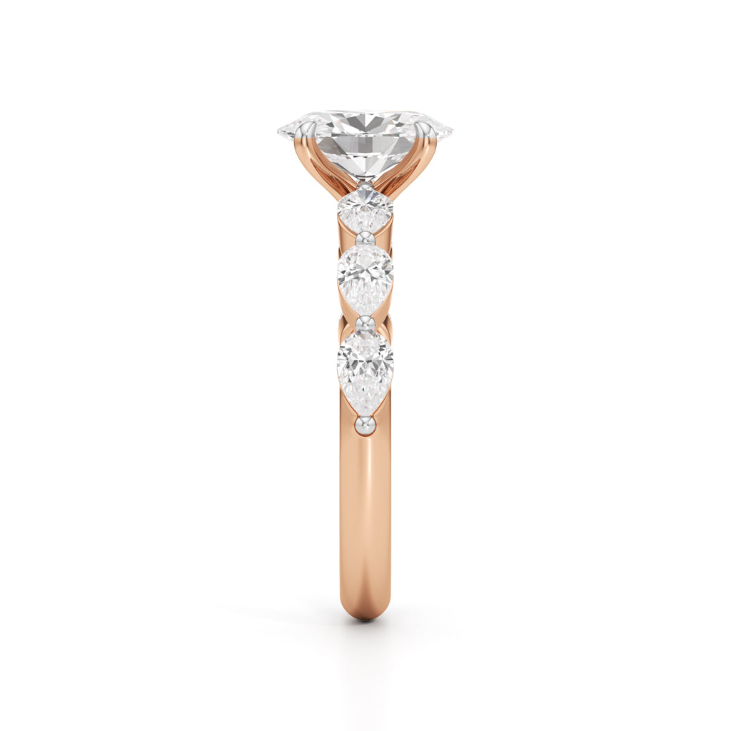 Seraphina Oval Bloom Ring