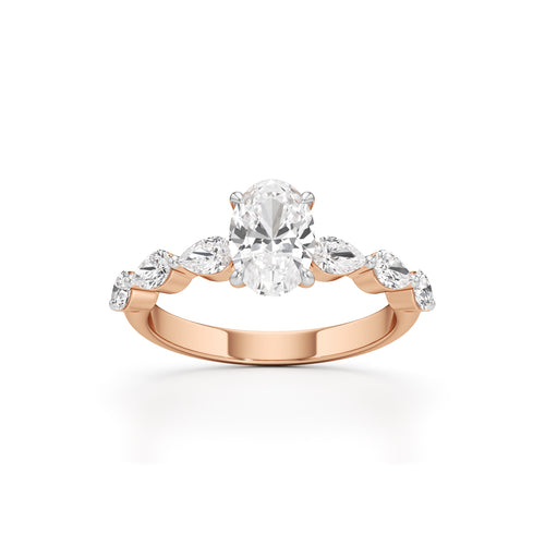 Seraphina Oval Bloom Ring