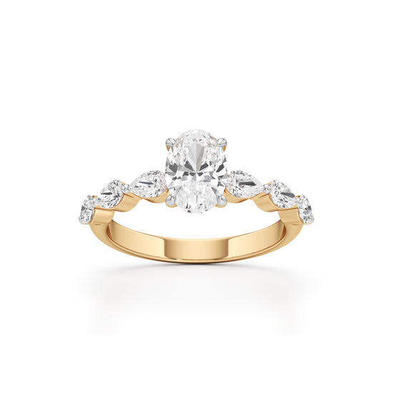 Seraphina Oval Bloom Ring