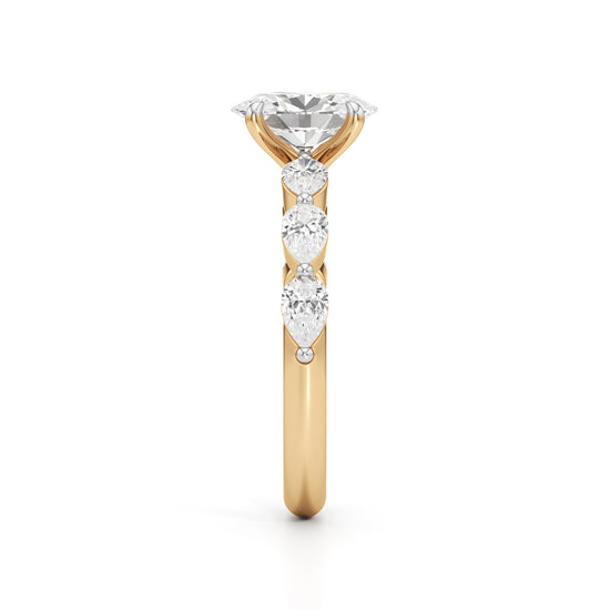 Seraphina Oval Bloom Ring