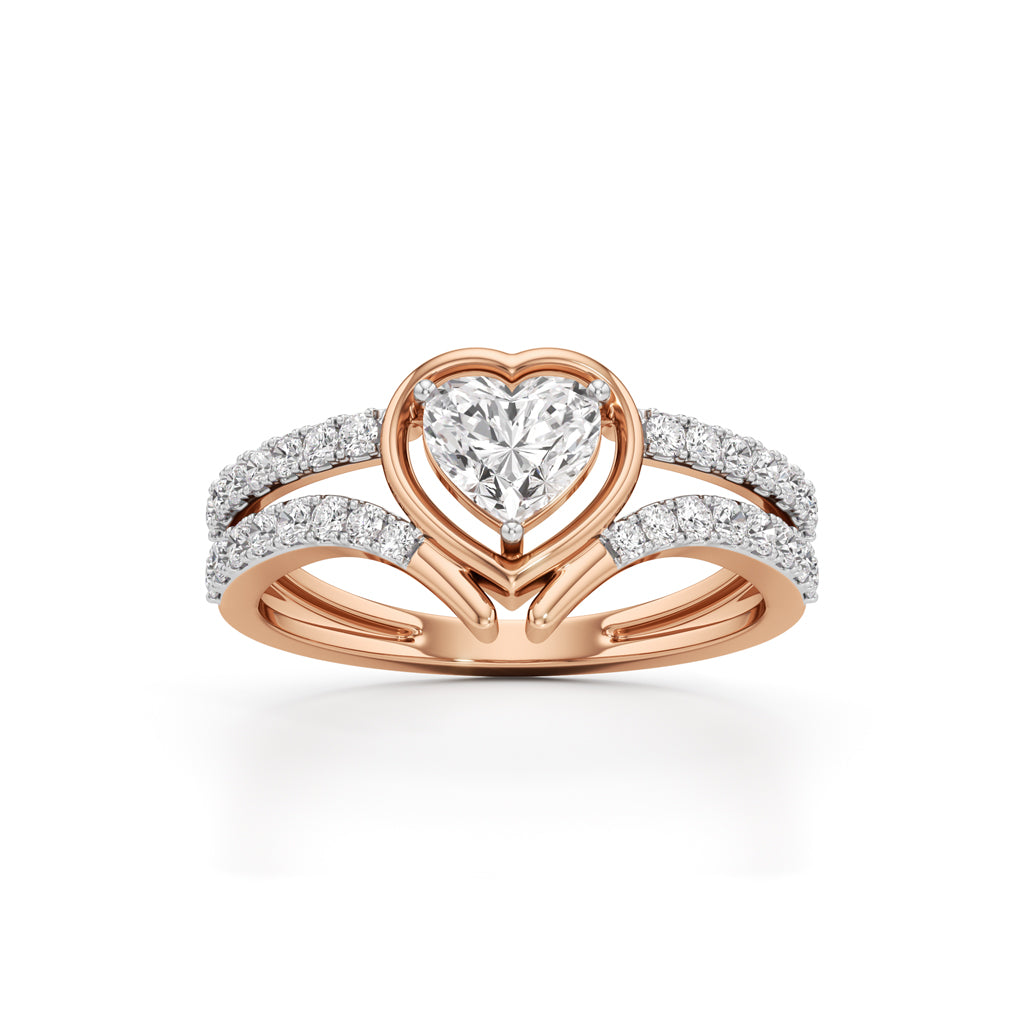 Amoria Heart Spark Ring