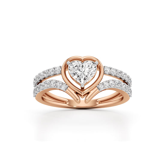 Amoria Heart Spark Ring