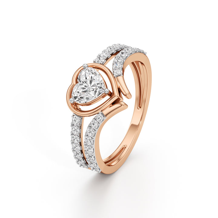 Amoria Heart Spark Ring