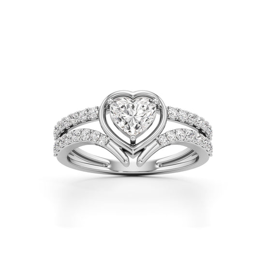 Amoria Heart Spark Ring