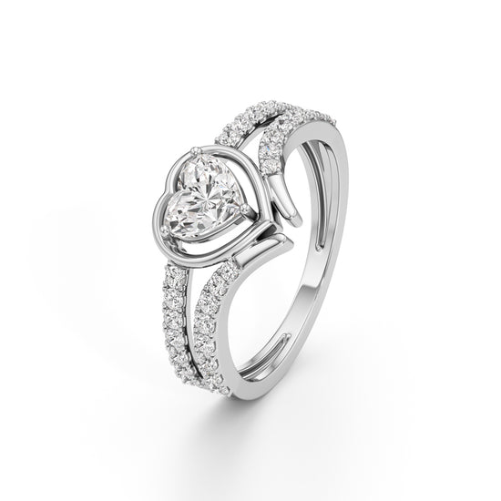 Amoria Heart Spark Ring