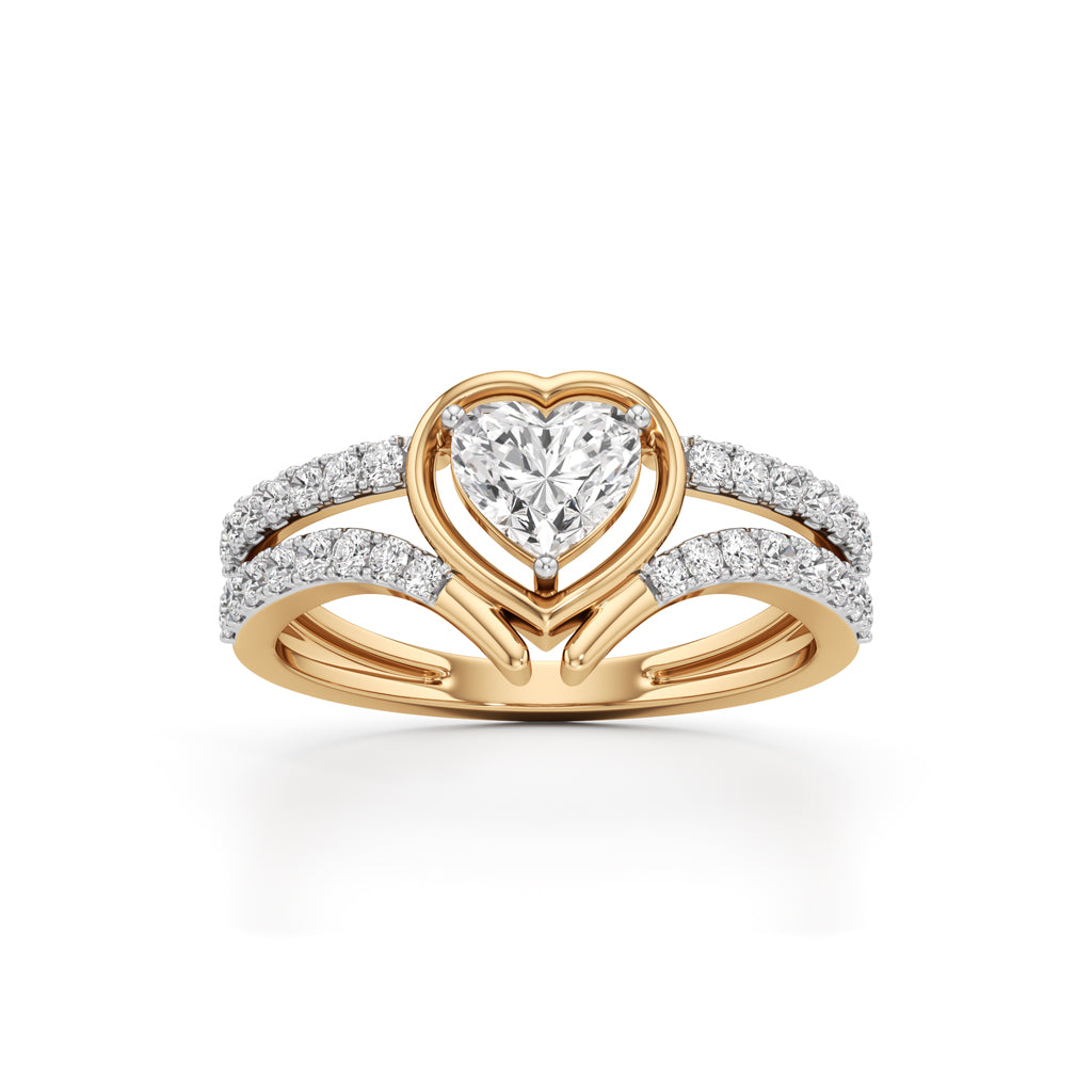 Amoria Heart Spark Ring