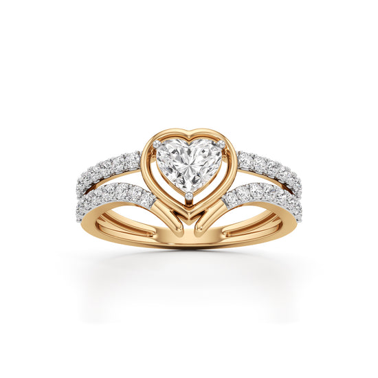 Amoria Heart Spark Ring