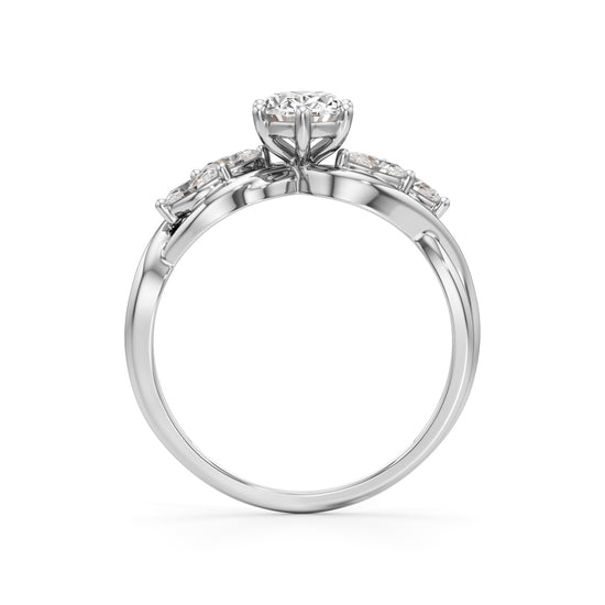 Celestia Twist Diamond Ring