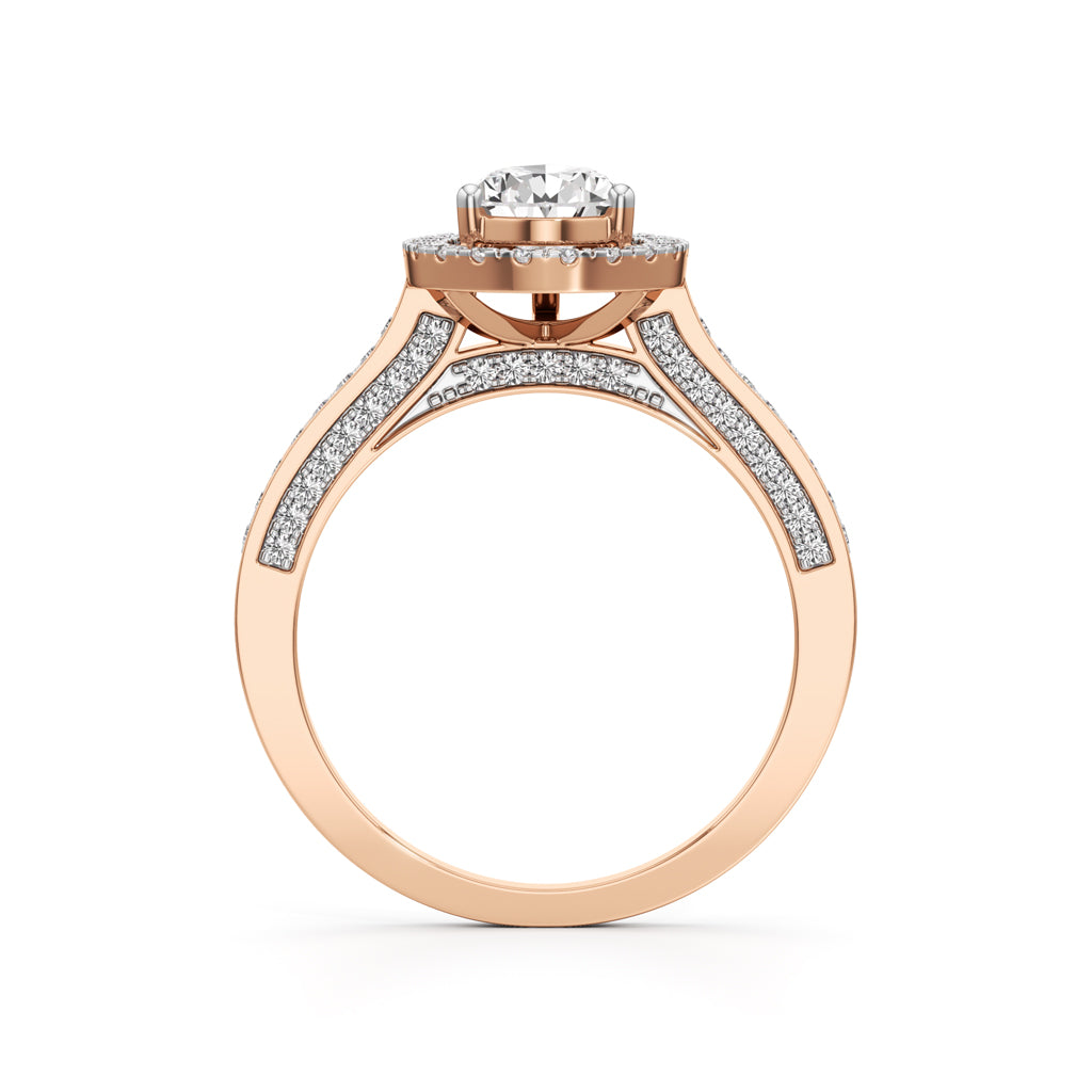 Serena Teardrop Glow Ring