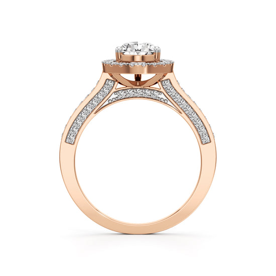 Serena Teardrop Glow Ring