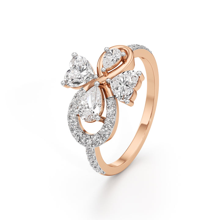 Eterna Bloom Diamond Ring