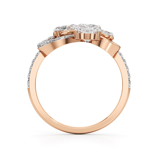 Eterna Bloom Diamond Ring