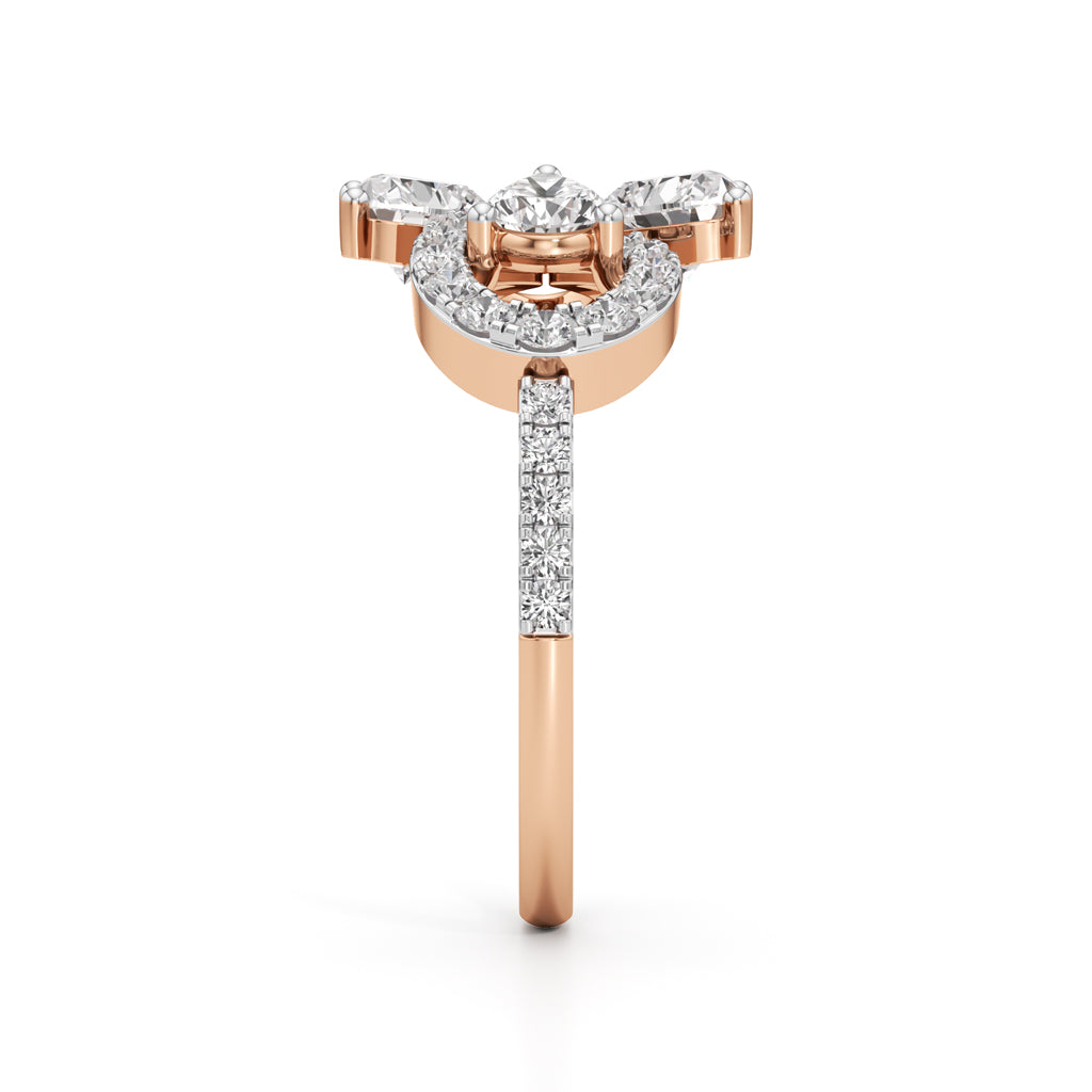 Eterna Bloom Diamond Ring