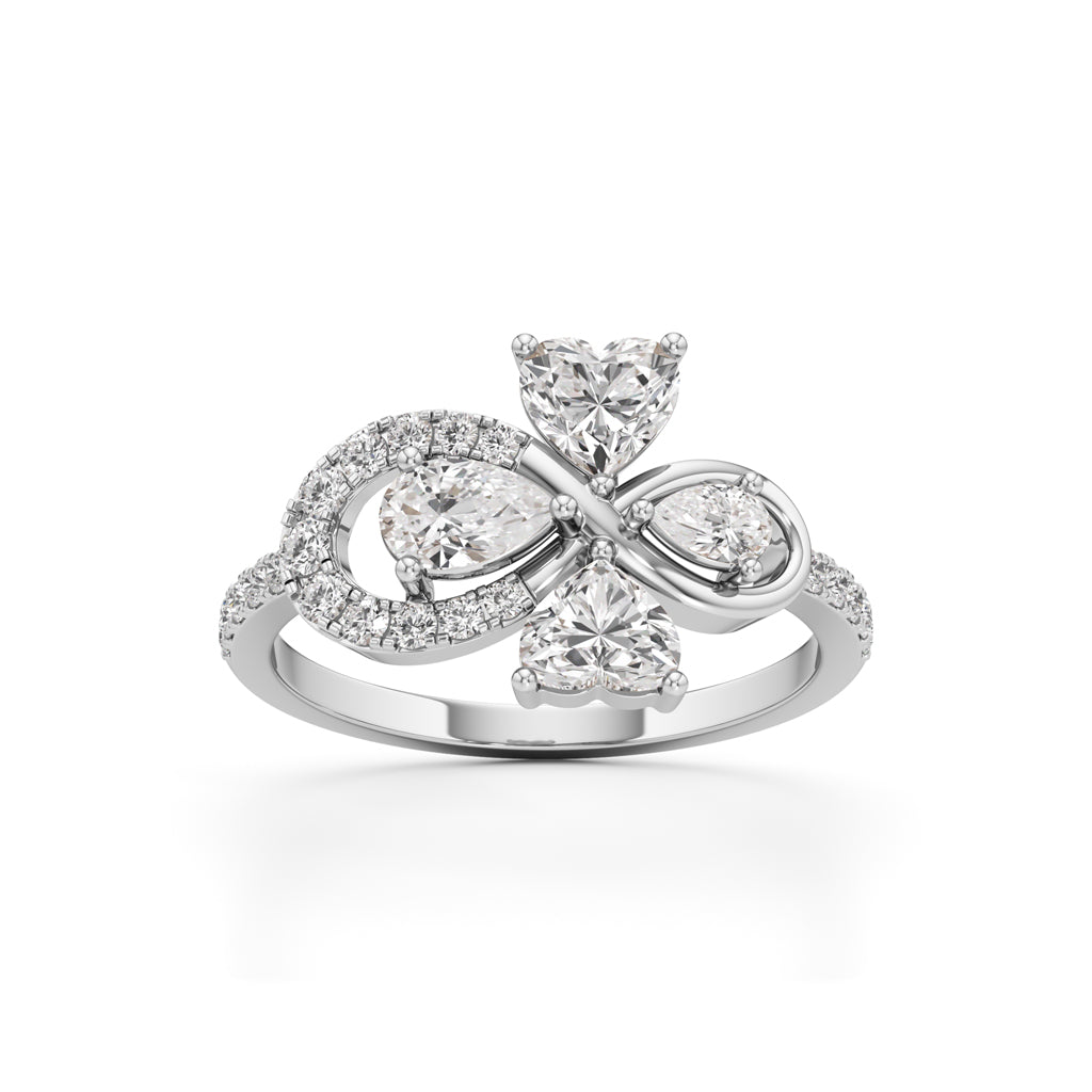 Eterna Bloom Diamond Ring