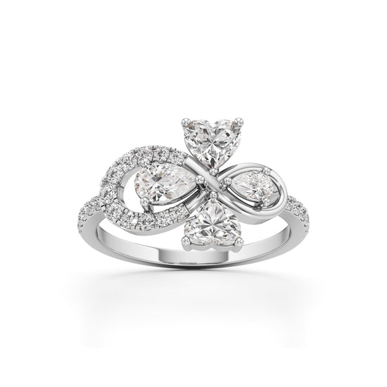 Eterna Bloom Diamond Ring