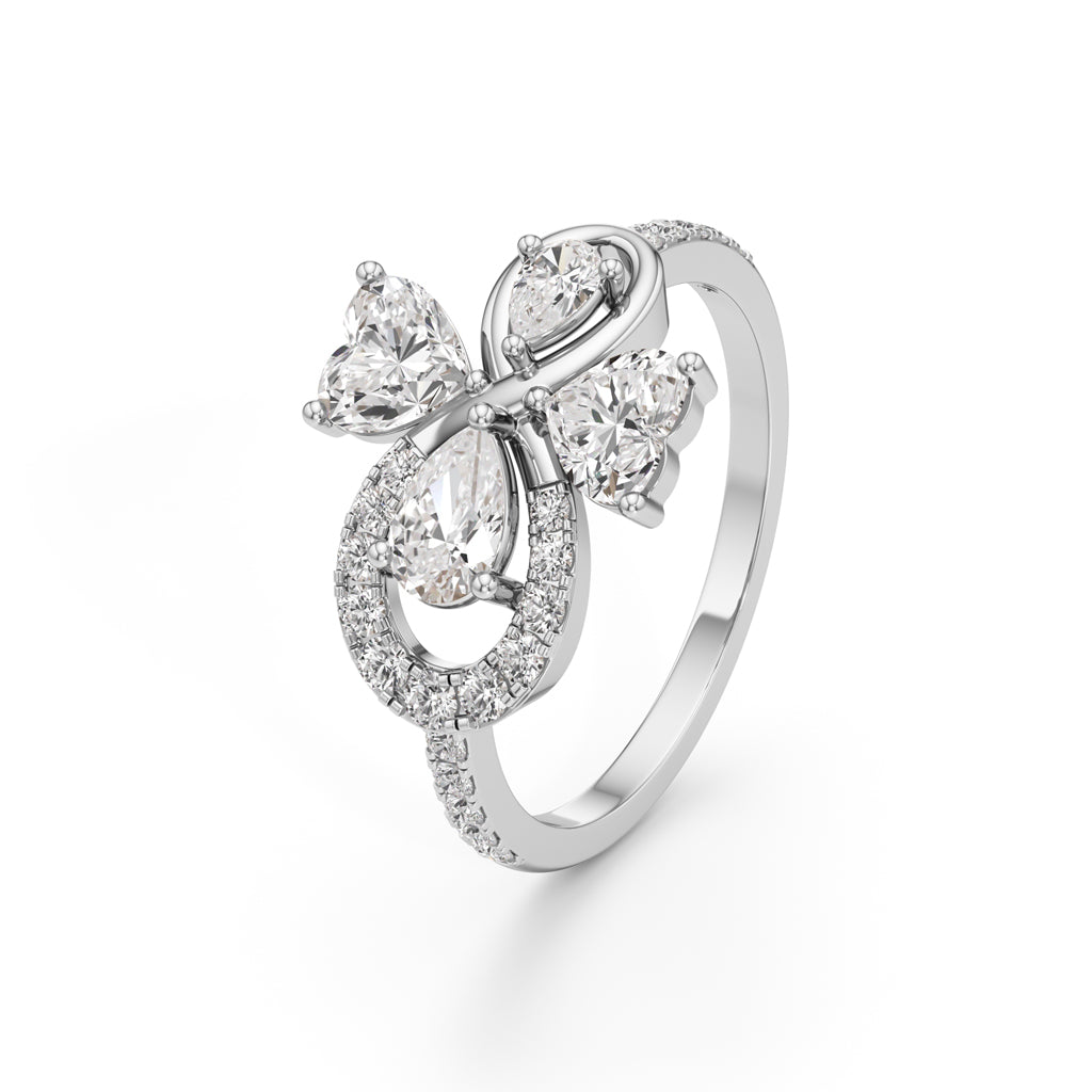 Eterna Bloom Diamond Ring