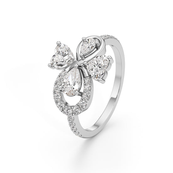 Eterna Bloom Diamond Ring