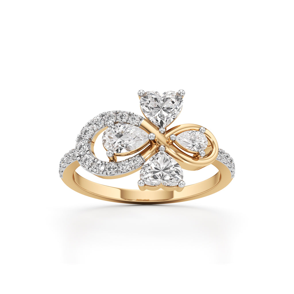 Eterna Bloom Diamond Ring
