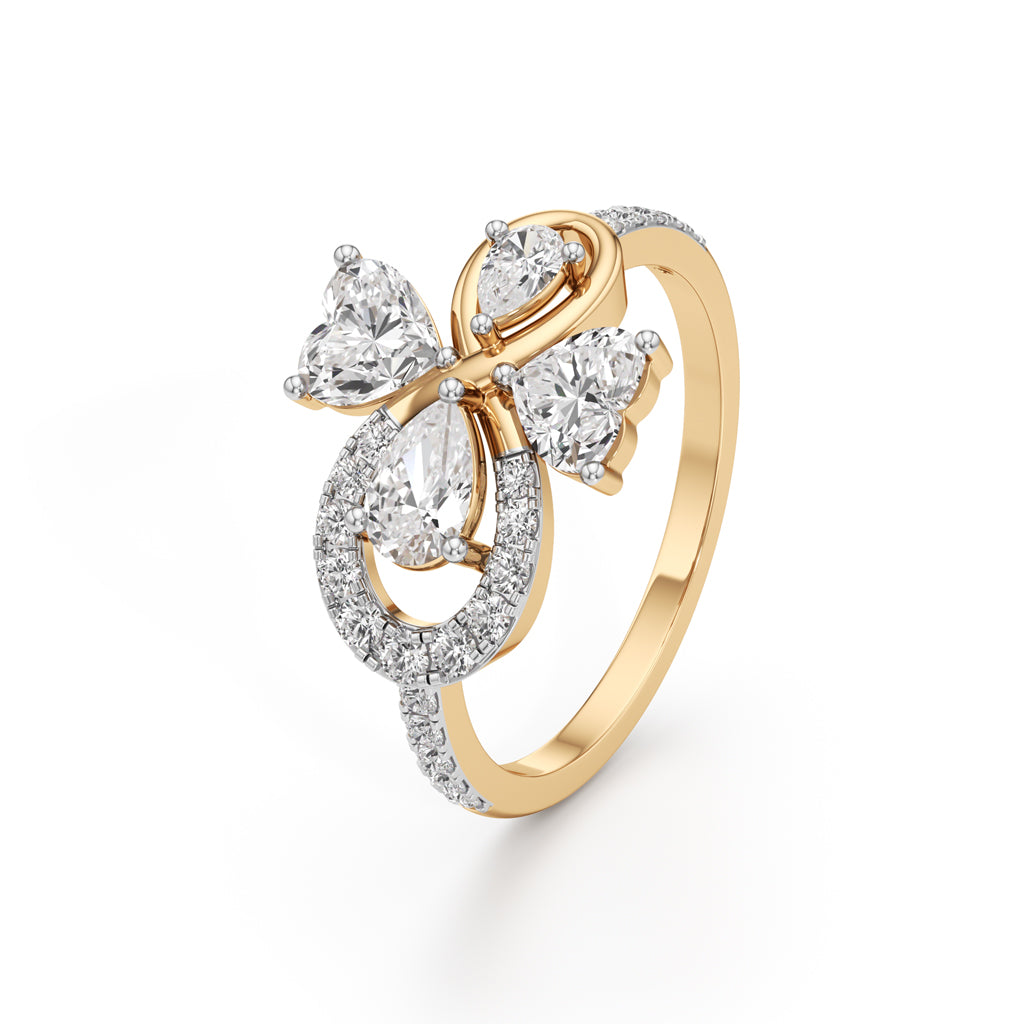 Eterna Bloom Diamond Ring