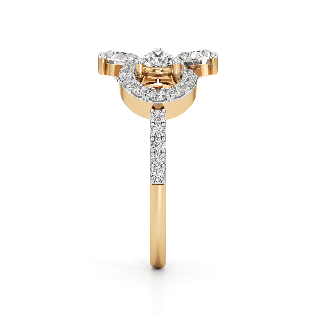 Eterna Bloom Diamond Ring
