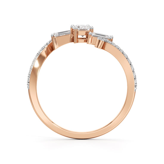 Celeste Spiral Elegance Ring