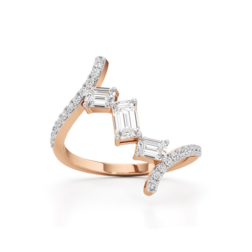 Celeste Spiral Elegance Ring