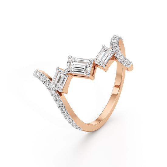 Celeste Spiral Elegance Ring