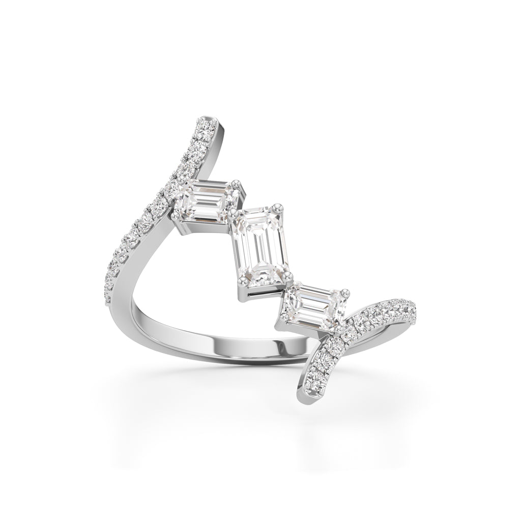 Celeste Spiral Elegance Ring