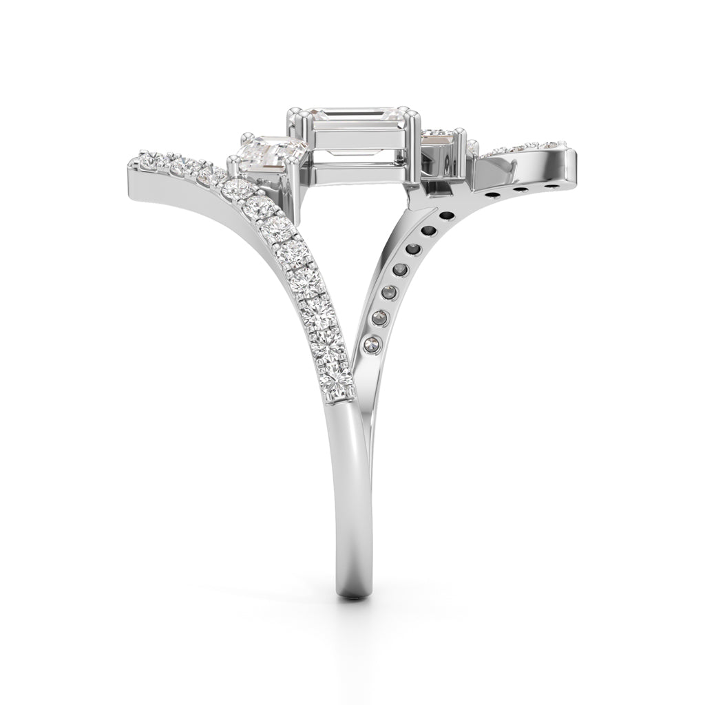 Celeste Spiral Elegance Ring