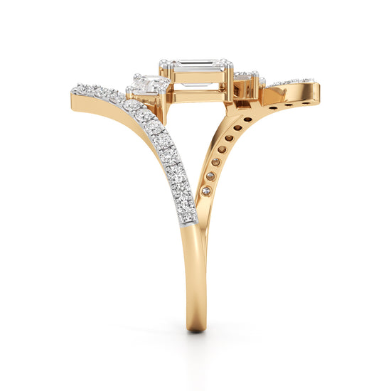 Celeste Spiral Elegance Ring